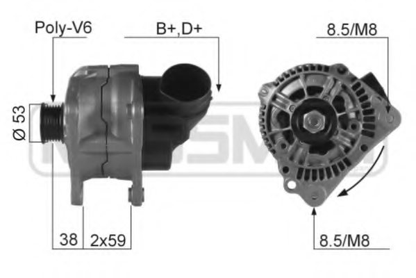 MESSMER 210152 Alternator